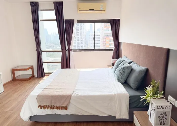 Nana Skyview Retreat 2 Bedroom 2 Bath Nana Bts Appartement Bangkok